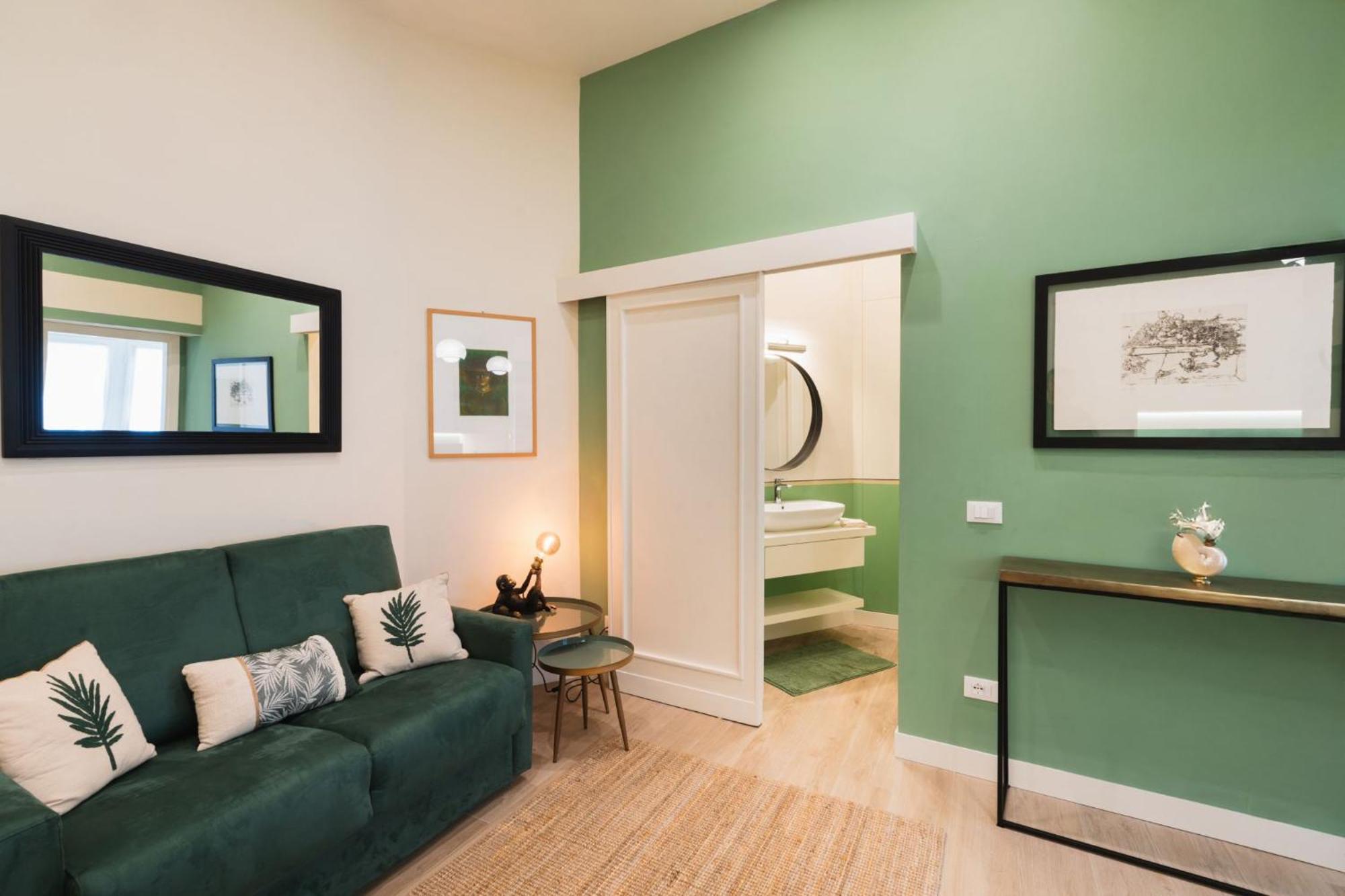 Cozy Olive Green Flat Florenz Exterior foto