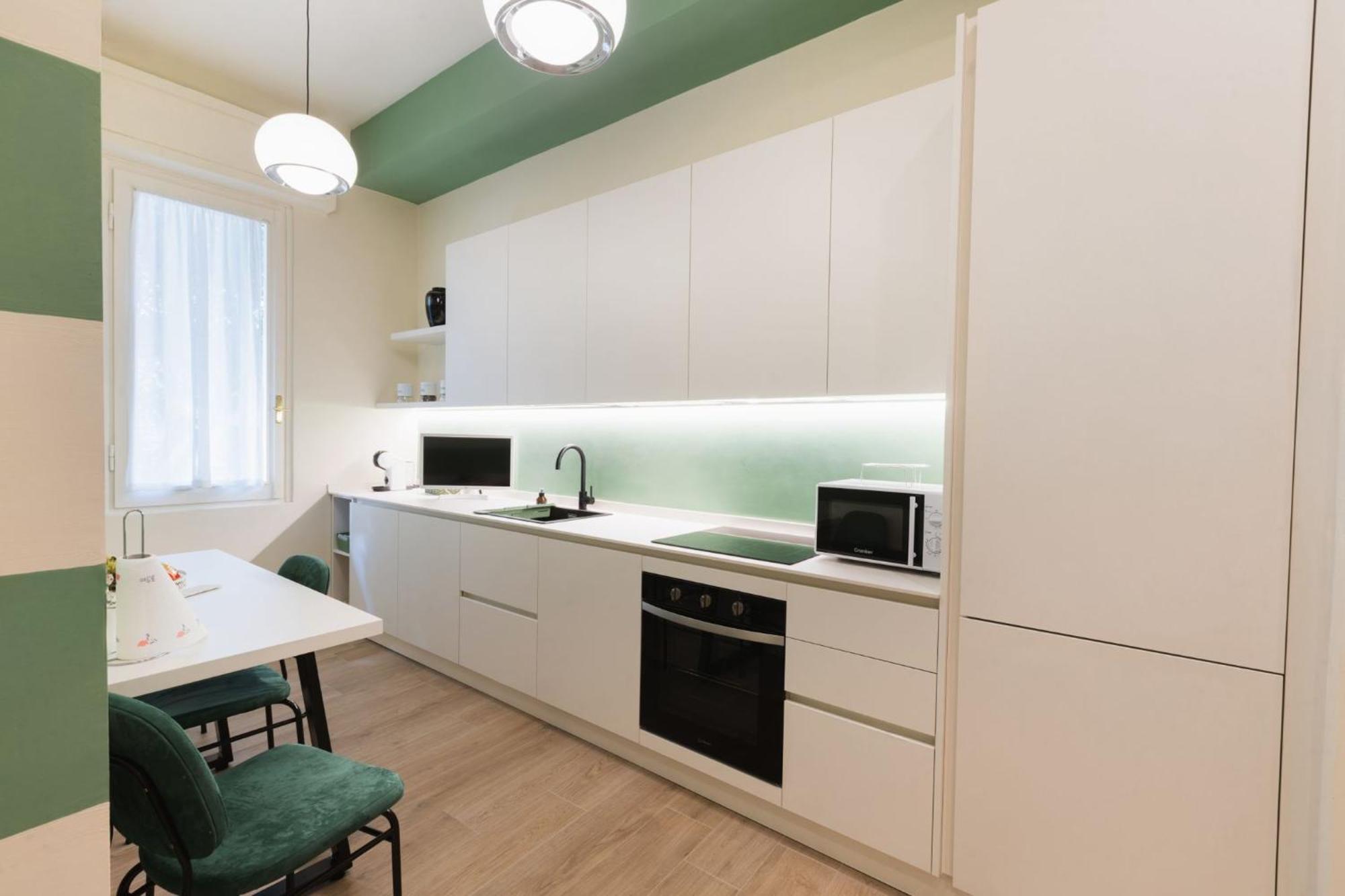 Cozy Olive Green Flat Florenz Exterior foto