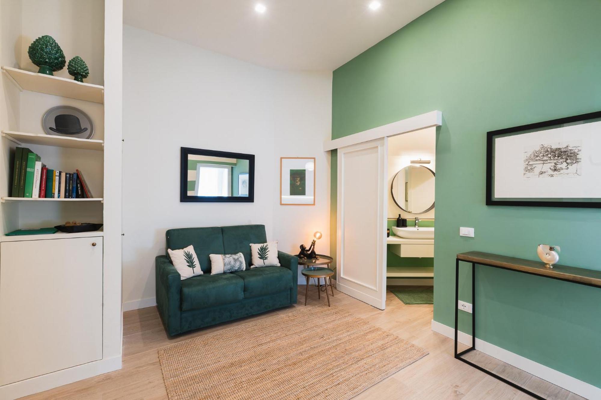 Cozy Olive Green Flat Florenz Exterior foto