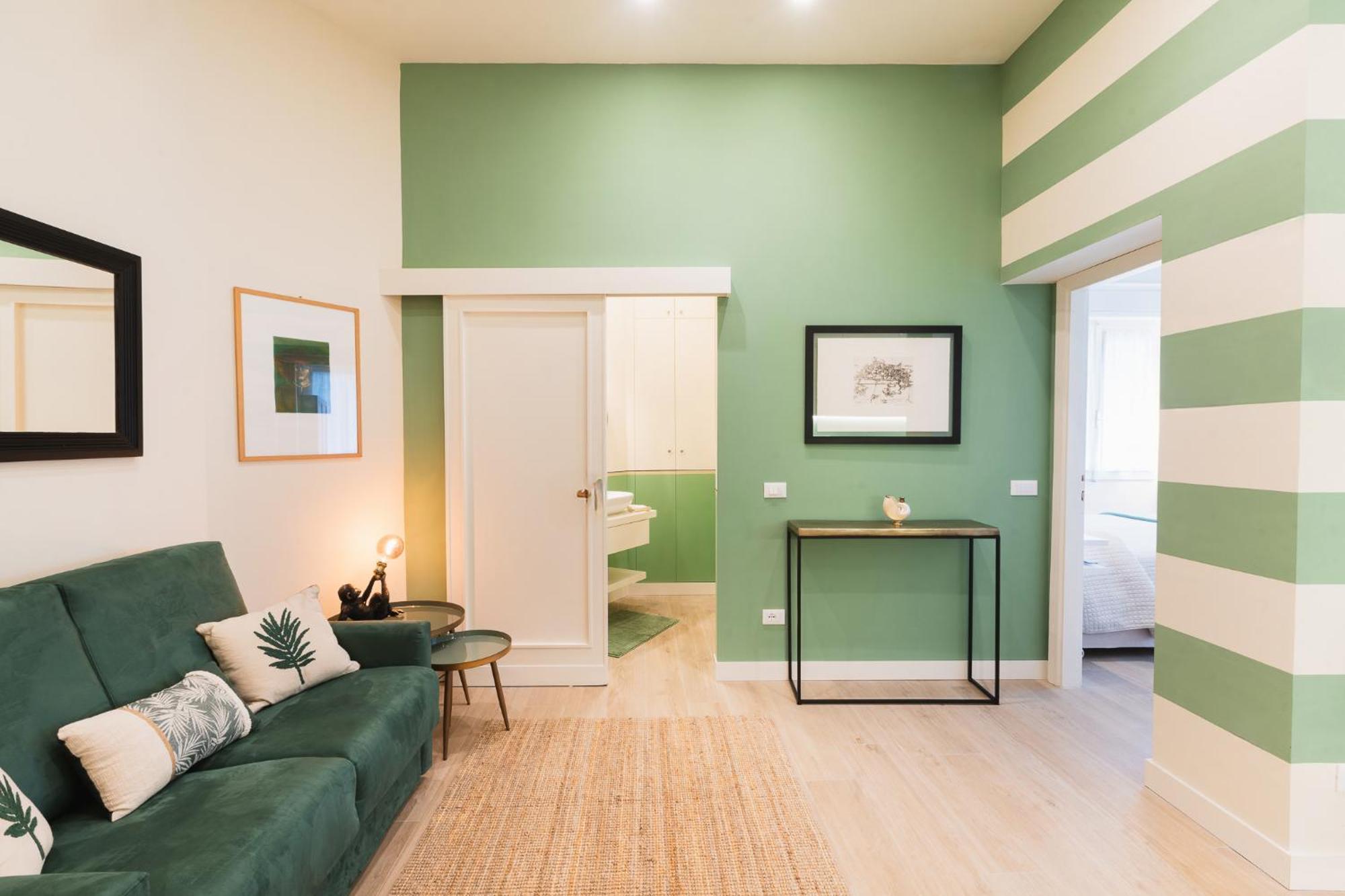 Cozy Olive Green Flat Florenz Exterior foto