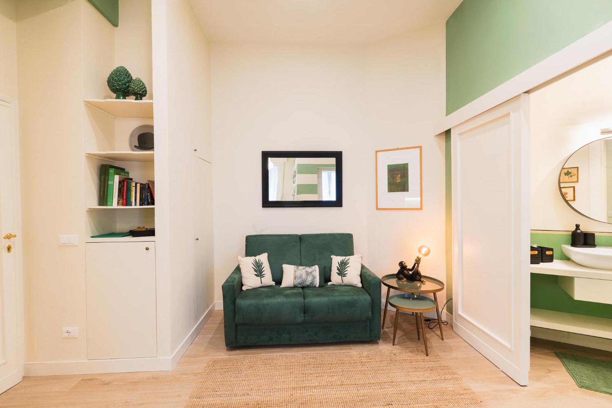 Cozy Olive Green Flat Florenz Exterior foto